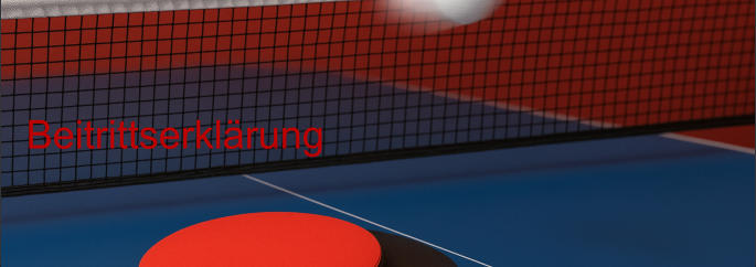 Beitrittserklärung